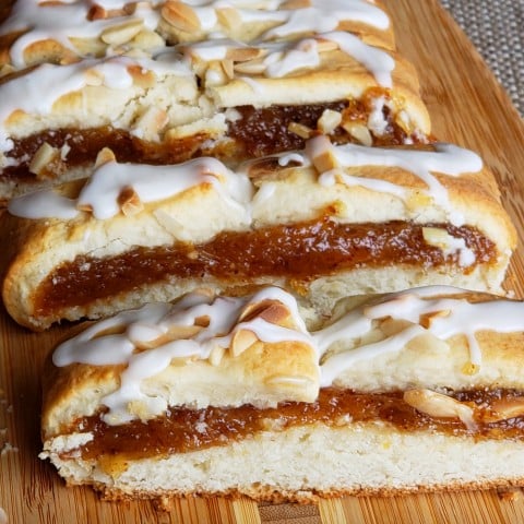 Cream Cheese Pastry with Almond Filling