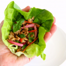 Thumbnail image for Thai-Inspired Turkey Lettuce Wraps (Larb) {Gluten-Free}