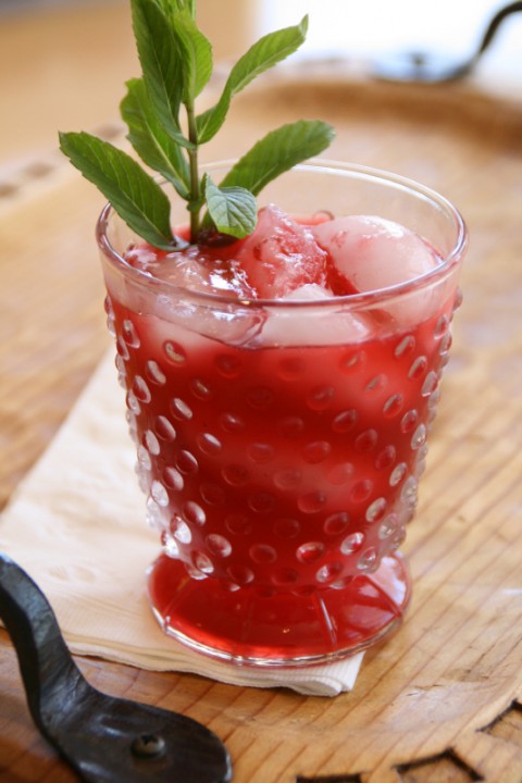 Blackberry Lemonade on Shockingly Delicious