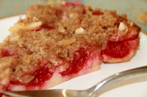 Impossible Cherry-Almond Pie on Shockingly Delicious