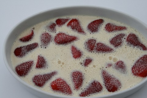 Strawberry Clafoutis