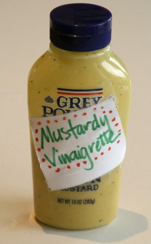Mustard Jar Vinaigrette on Shockingly Delicious