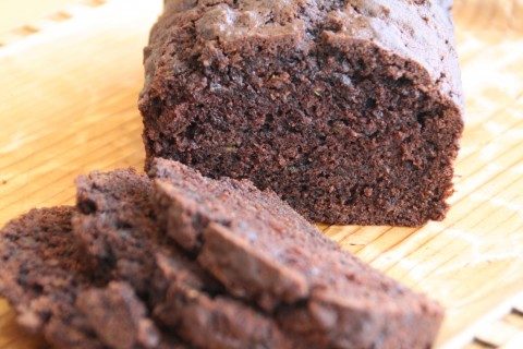 Chocolate-Coffee Zucchini Quick Bread on Shockingly Delicious