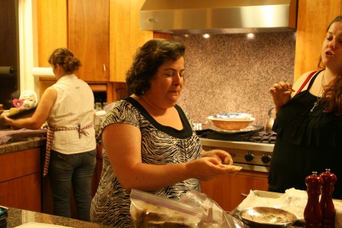 Erika makin somethin Radish and Truffle Butter Tartines -- Trufflepalooza Best Appetizer!