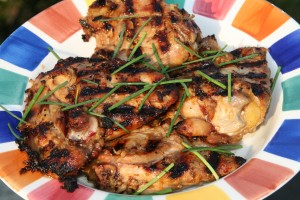 Grilled Lemongrass Ginger Chicken