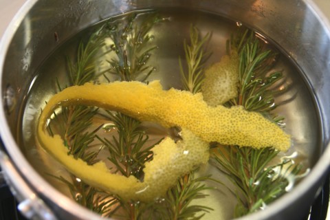 Rosemary-Lemon Shaved Ice