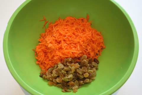 Carrot-Raisin Salad with Argan-Lime Dressing