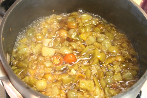 Green Tomato Chutney