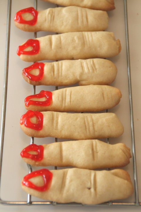 Witches' Digits -- Disgusting but Delicious Halloween Cookies