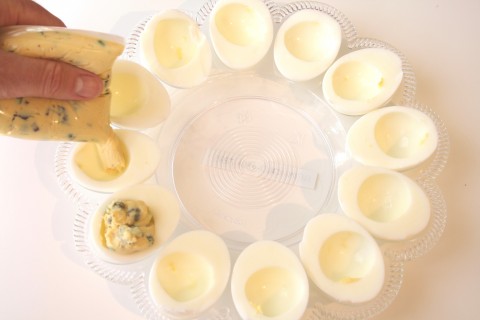 Mediterranean Deviled Eggs