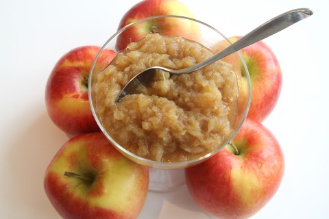 Rustic Chunky Applesauce on Shockingly Delicious