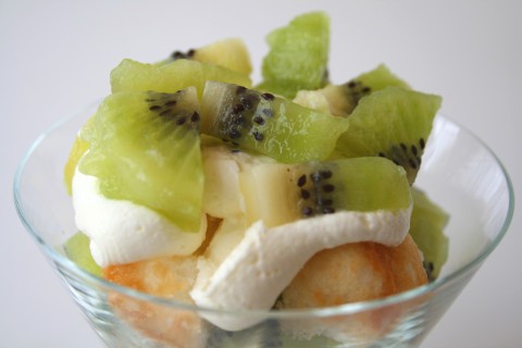 Kiwi Lemon Mousse on Shockingly Delicious