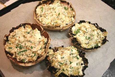 Boursin Mushrooms from Jean-Michel Cousteau