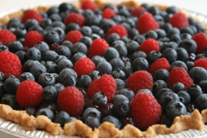 Fresh Blueberry Pie from Shockinglydelicious.com
