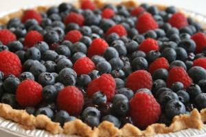 Fresh Blueberry Pie from Shockinglydelicious.com