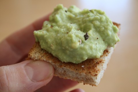 Avocado on Toast with Truffle Salt on Shockingly Delicious