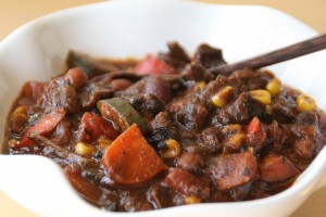 Portobello Vegetarian Chili of the Gods