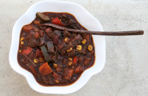 Portobello Vegetarian Chili of the Gods