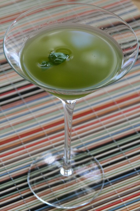 Basilrita (Basil Margarita) from Shockinglydelicious.com