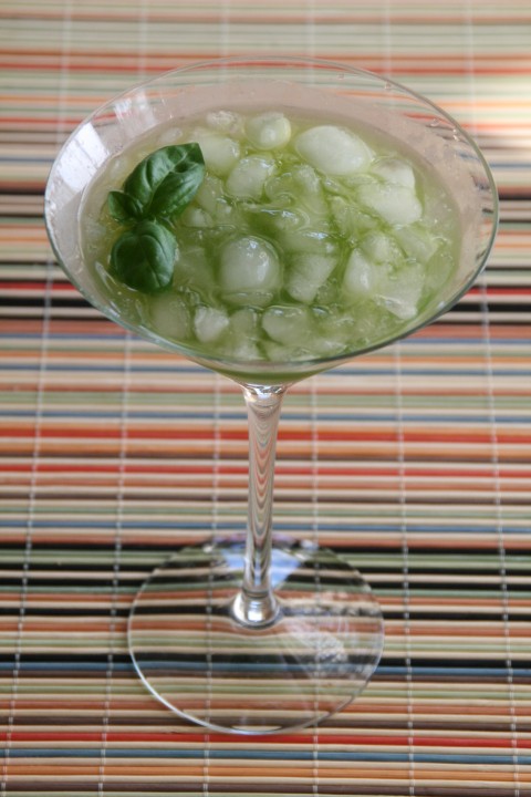 Basilrita (Basil Margarita) from Shockinglydelicious.com