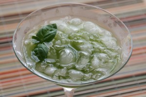 Basilrita (Basil Margarita) from Shockinglydelicious.com