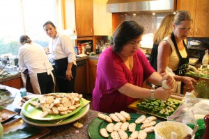 Erika Kerekes making Trufflepalooza 2011