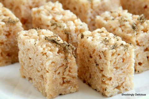 Truffled Brown Butter Rice Krispies Treats