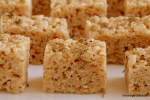 Truffled Brown Butter Rice Krispies Treats