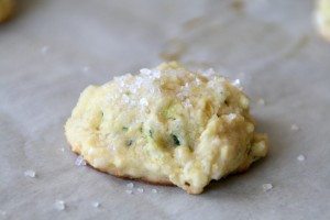 Lemon Zucchini Cornmeal Cookies on Shockingly Delicious