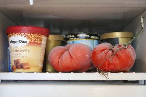 Freeze your tomatoes