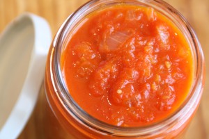 Marcella Hazan's famous tomato sauce on Shockingly Delicious