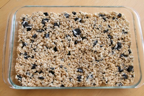 Cookies and Cream Rice Krispies Treats