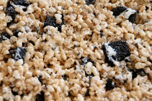 Cookies and Cream Rice Krispies Treats