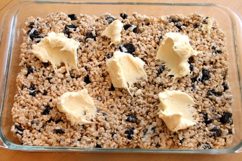 Cookies and Cream Rice Krispies Treats