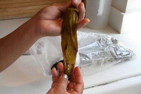 Peeled Hatch chile