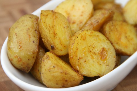 Weeknight Potatoes closeup from ShockinglyDelicious.com