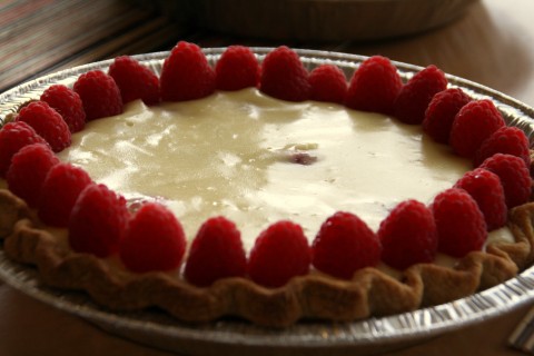 Lemon Raspberry Pie