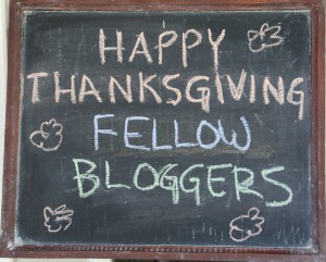 Blogger chalkboard