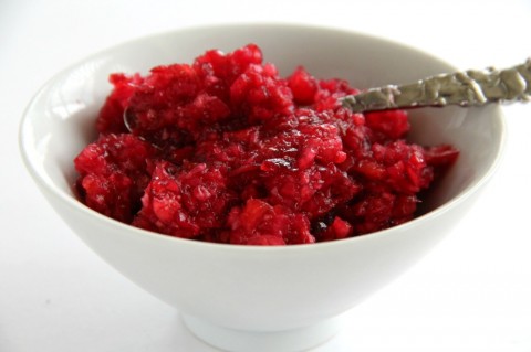 Easy Fresh Cranberry-Ginger Relish recipe