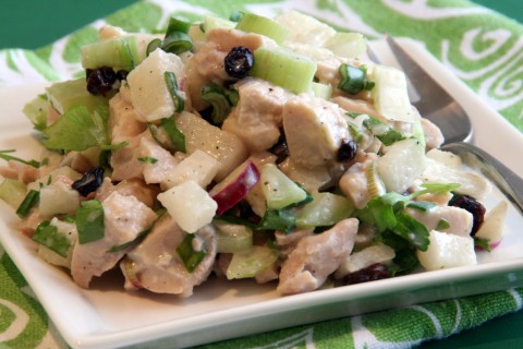 Turkey Salad with Korean Pear and Celery