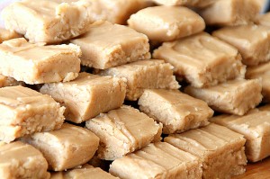 Peanut Butter Fudge stacked