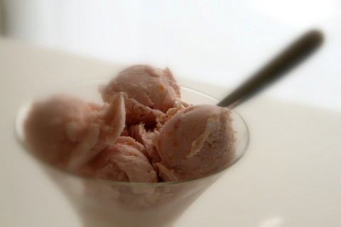 No-Churn Blood Orange Dreamsicle Ice Cream