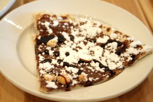 Nutella Dessert Pizza at Rosti Italian Kitchen