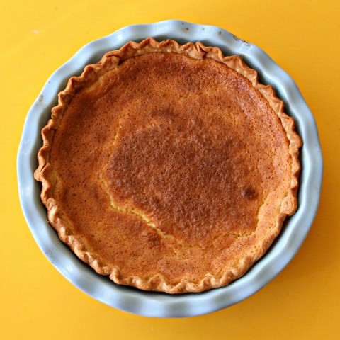 Meyer Lemon Chess Pie