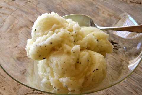 Melon Rosemary Sorbet