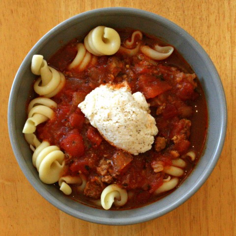 Lasagna Soup