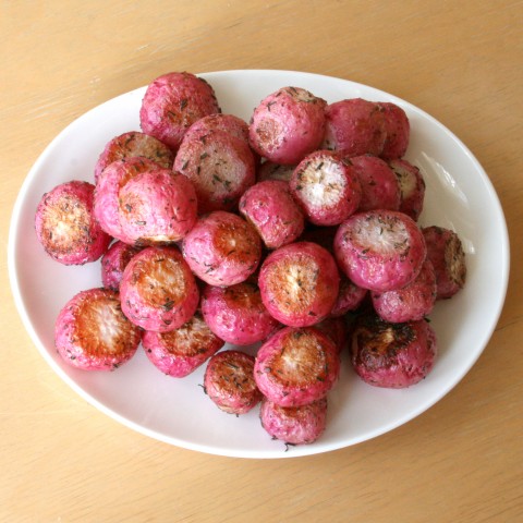 Roasted Radishes