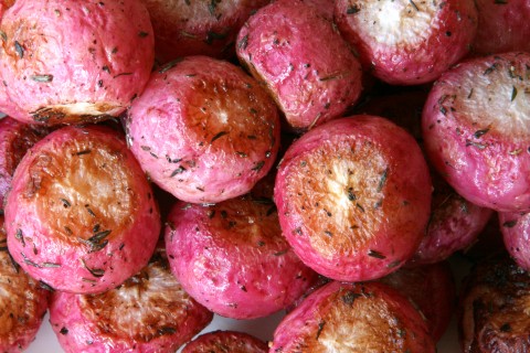 Roasted Radishes