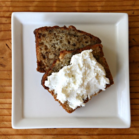 Banana Bread and Cream Cheese