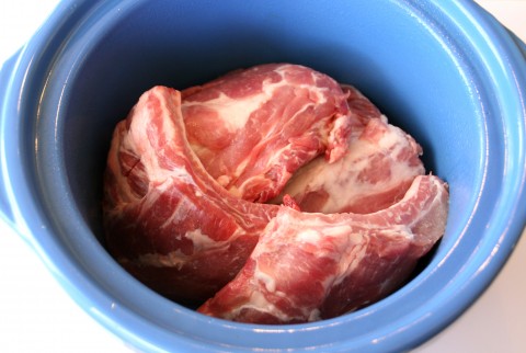 Baby back ribs in the Crock-Pot